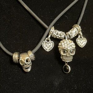 Couple’s Skull Necklaces